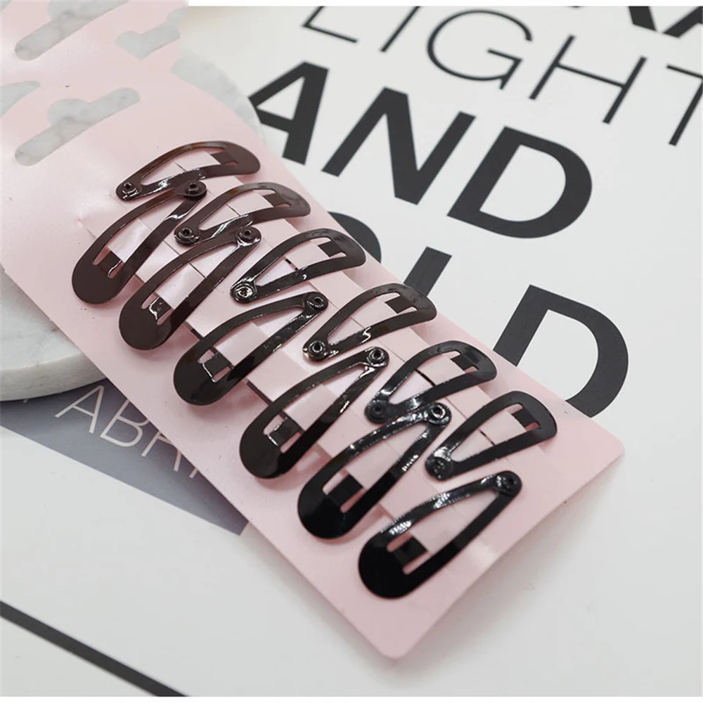 10 шт. новые милые детские заколки для волос ярких цветов девочек маленькие 3 5 см