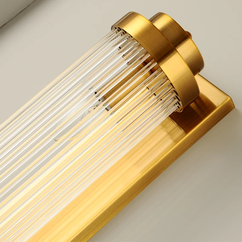FKL современный настенный светильник s Хрустальный Золотой для гостиной спальни