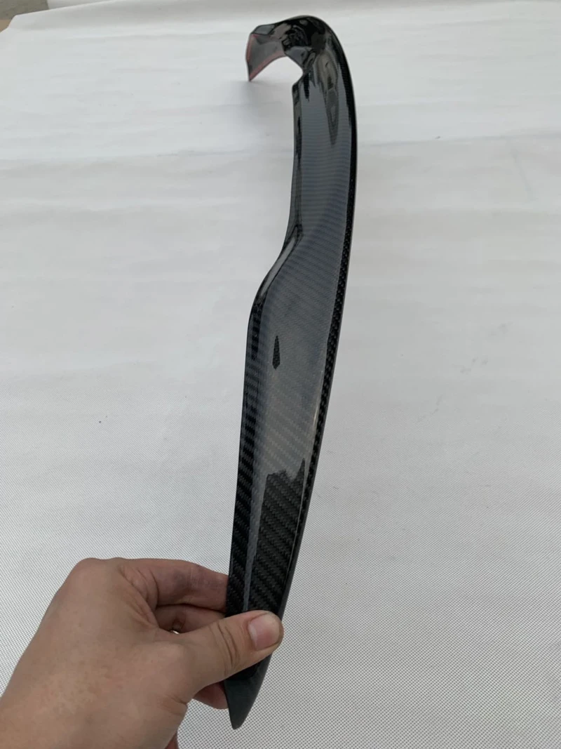 

Black Car Real Carbon Fiber Trunk Spoiler Wing Rear Spoiler Wing OE Style for INFINITI Q50 Q50S 2014-2017