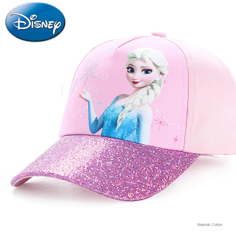 

Disney Frozen Children's Hats and Girls' Sun Hats Sun Protection Baby Duck Tongue Sun Baseball Girl Elsa SP60067 Caps