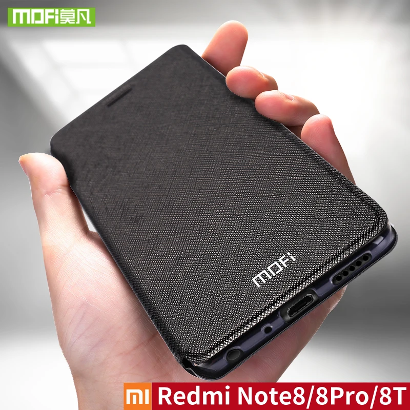 Чехол книжка Mofi для Xiaomi Redmi Note 8/8 Pro/8T цвета на выбор|Бамперы| |