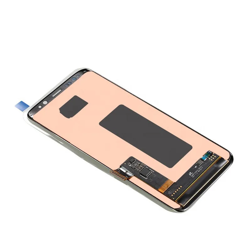 AMOLED с линией для samsung Galaxy S8 PLUS G955A G955U G955F ЖК-дисплей кодирующий преобразователь сенсорного экрана в сборе