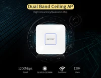 wifi ap router signal amplifier 1200mbps 2 45 8ghz high power dual band wireless ceiling ap wi fi access point 48v poe indoor