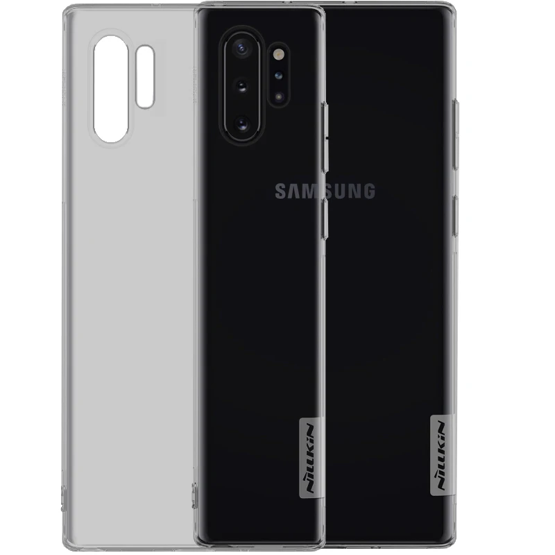 Для samsung Galaxy Note 10 5G чехол для samsung Note 10 Plus 5G NILLKIN натуральный ТПУ ультра тонкий прозрачный мягкий чехол