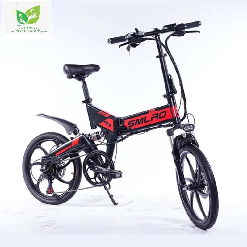 48V 8A Electric Bicycle Assisted Mountain Folding Bike 36v 10AH 350W Powerful 20Inch Double Disc Brake Electric vehicle men women - Цвет: 48V 8A