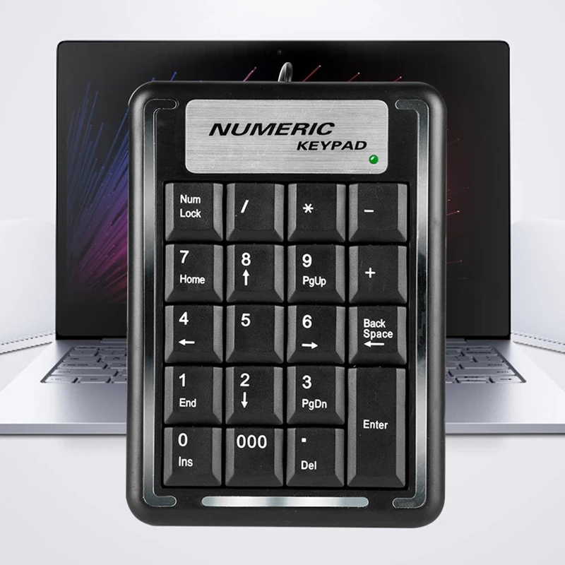 USB Цифровая беспроводная клавиатура Беспроводная портативная Водонепроницаемая