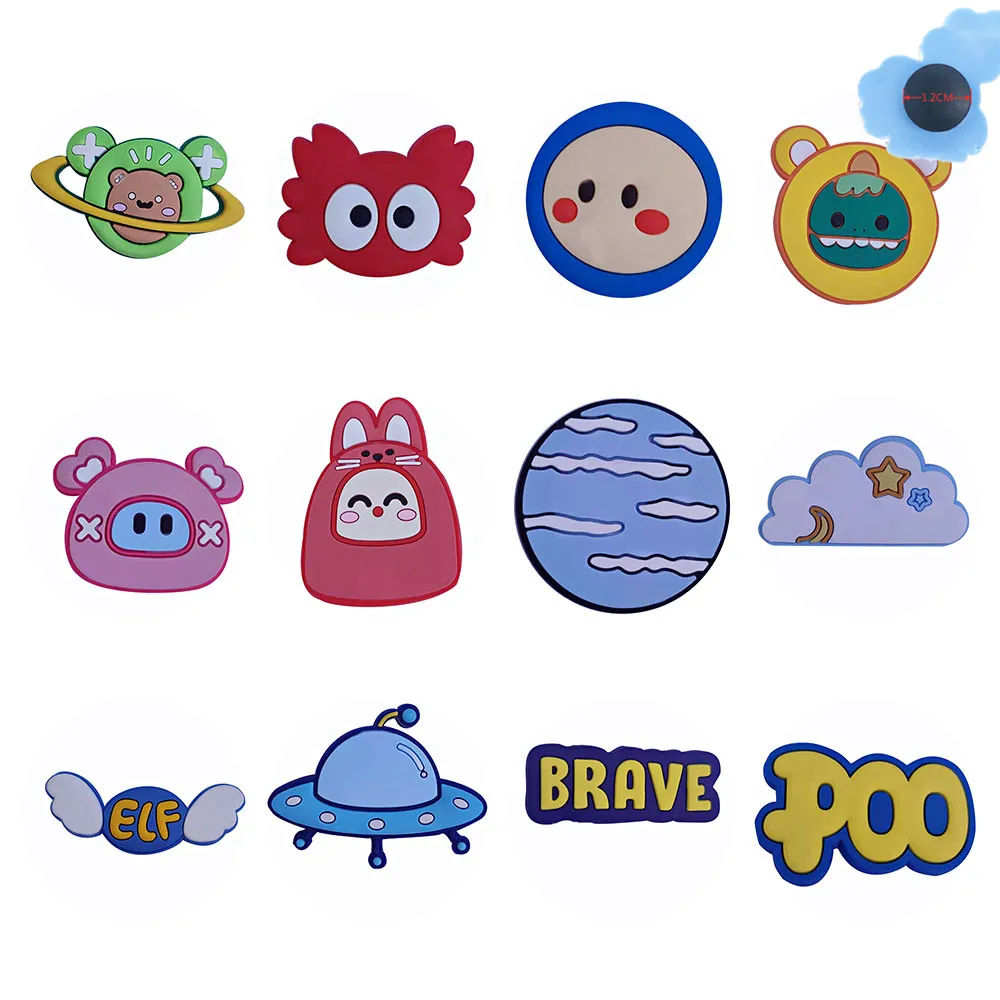 

Новое поступление, 1 шт., Мультяшные аксессуары для обуви из ПВХ Brave Poo, садовые украшения для обуви, подходят для Croc Jibz, очаровательные детски...