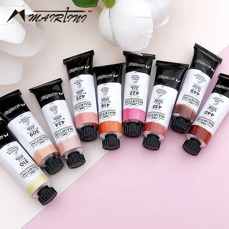 MAIRTINI Professional Skin Watercolor Paint Tube 15ml Artist Water Color For Painting Art Supplies