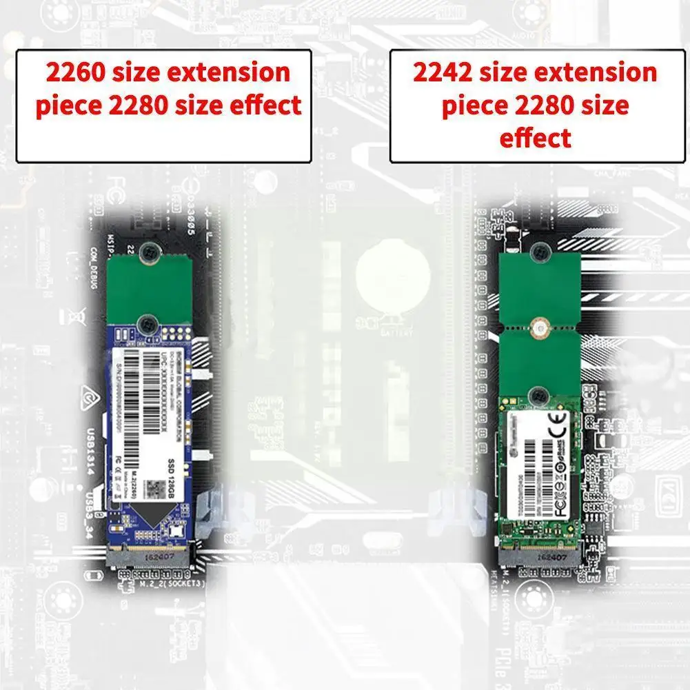 

Ngff M2 Ssd State Drive Adapter Ddr Memory Slot Expansion Ssd Support Card 2230 Riser 2242 2260 Raiser Board 2280 M2 K9t3