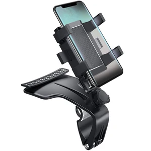 fimilef cell phone car holder adjustable smartphone holder for dashboard universal mobile phone car mount holder1200 degree free global shipping