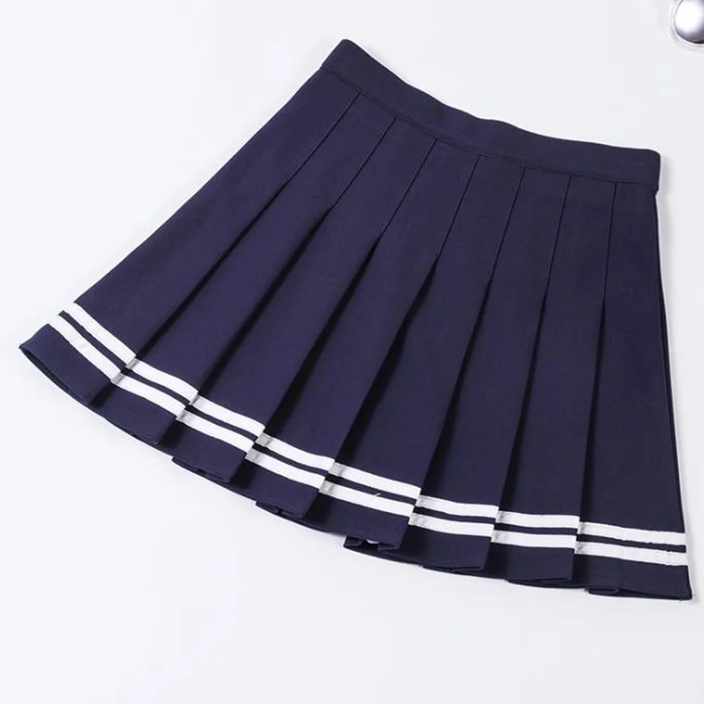 

Tutu Summer Pleated Skirt Women Chic Student High Waist School Girl Dance Skirt Japan Style Female Casual Lolita Sexy Mini Skirt