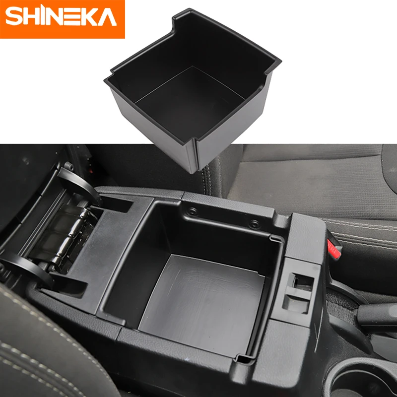 SHINEKA укладка для Jeep Wrangler JK 2011- ABS автомобильный ящик для хранения комплект для органайзера аксессуары для Jeep Wrangler JK