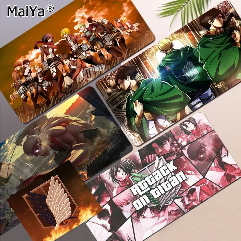 

Attack on Titan New Designs Beautiful Anime Mouse pad Mat Size for Cs Go LOL Game Player PC Computer Laptop