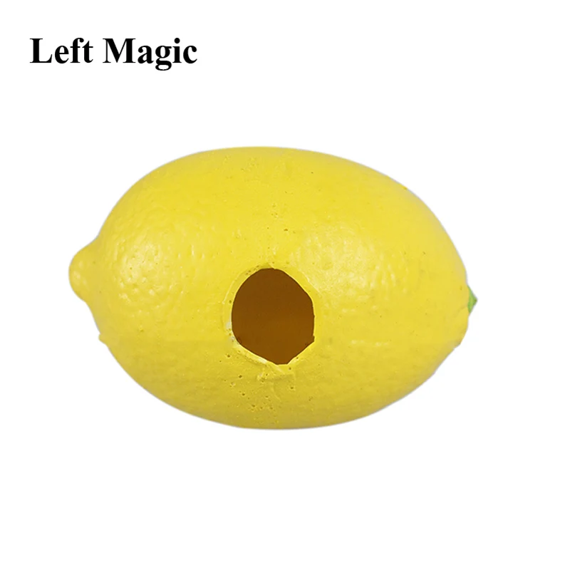 Резиновый поддельный лимон (мягкий материал) Волшебные трюки к шелку магический