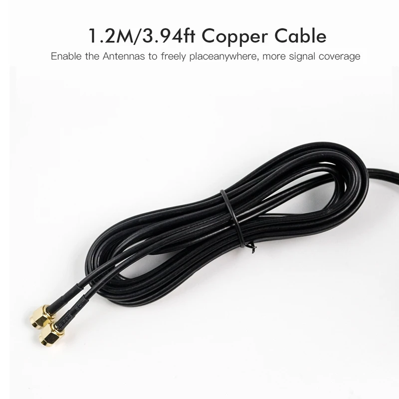 

EDUP EP-7101 WIFI Wireless Receiver, WiFi Signal Booster 2.4G/5G Dual-Band Antenna netic Base for Windows Mac