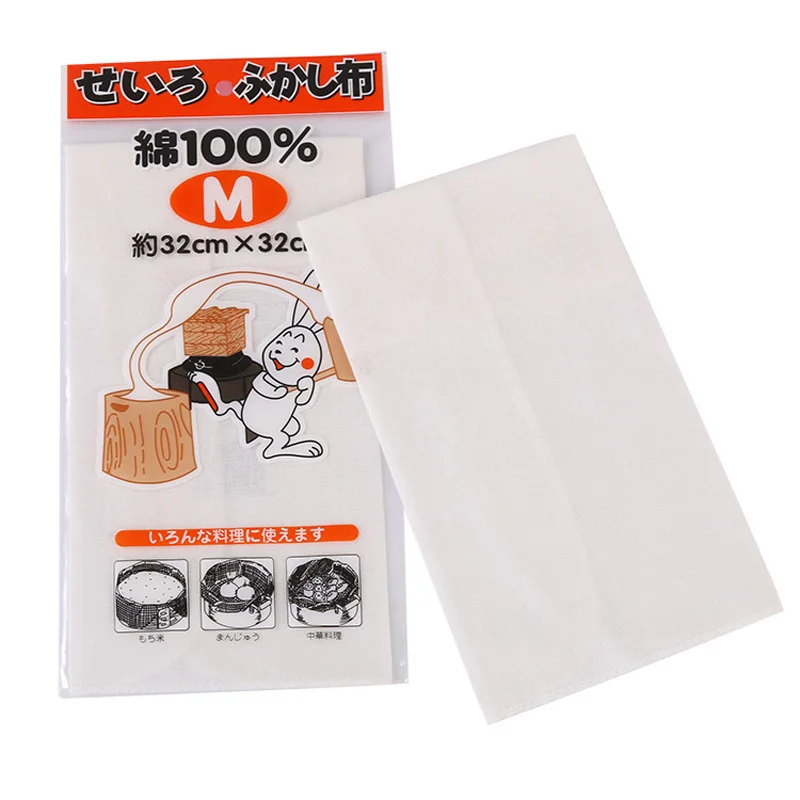 

1PC Cotton Steam Cloth For Steaming Grid Cleaning Steam Mat Stuffed Buns Steamed Bread Dumpling Steamer Cookware Gadgets