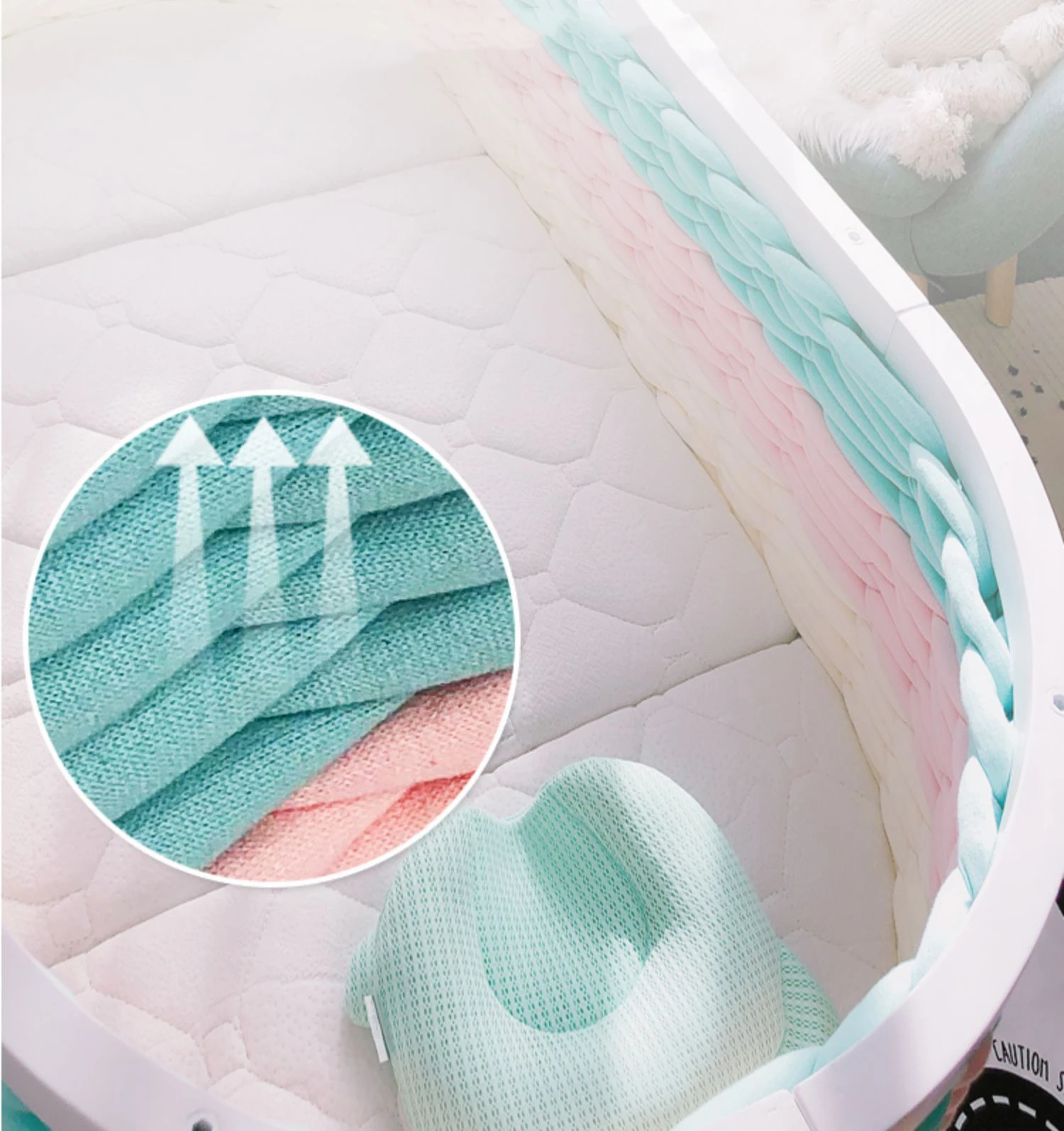 DIY многофункциональная хлопковая детская кровать для малышей бампер кроватки