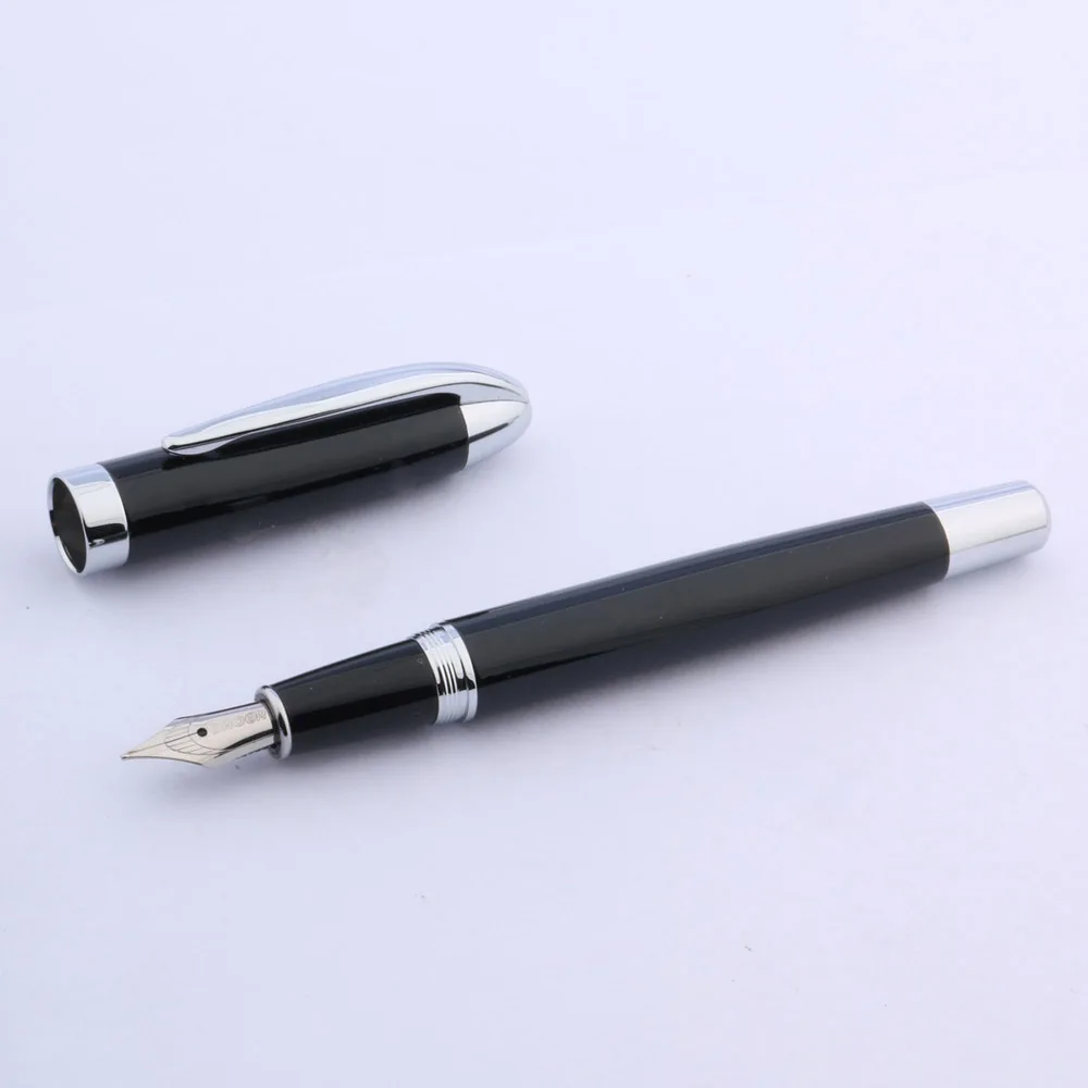 Марка металлический 200 авторучка черный новый плавность линий международной