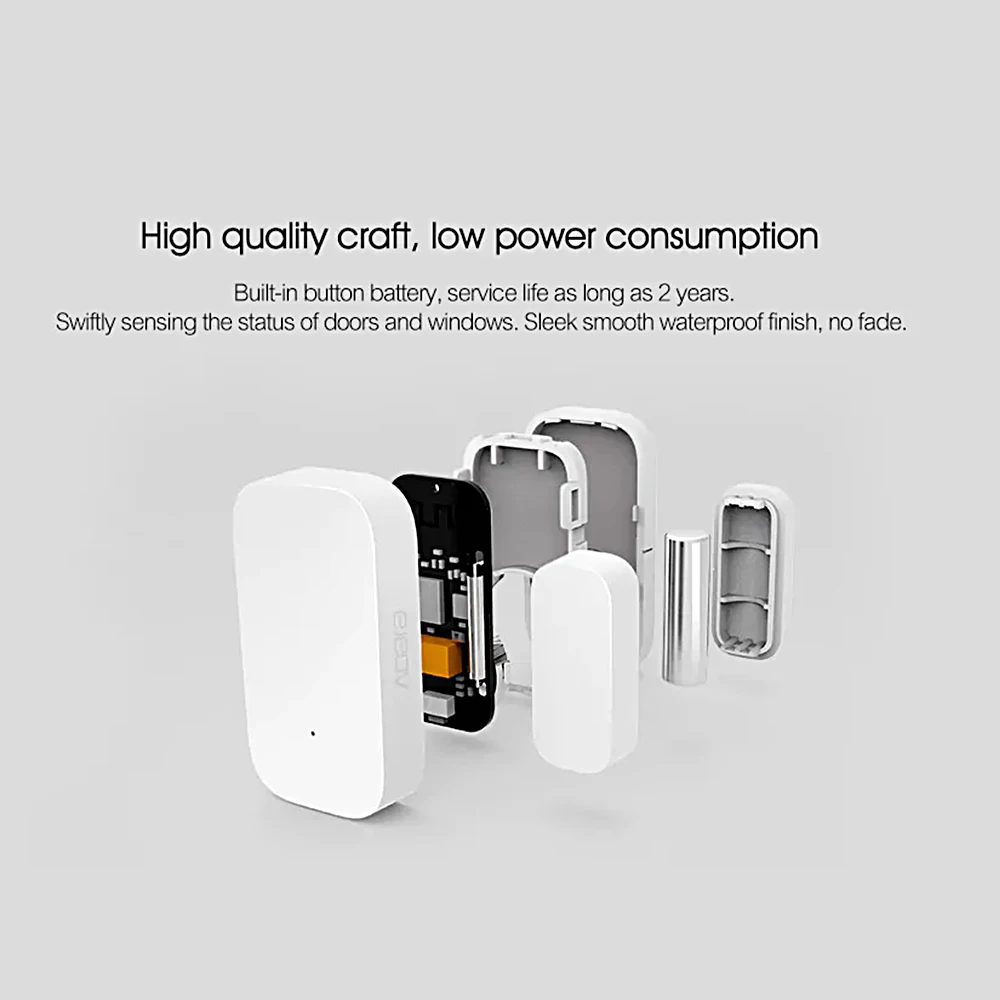 8 шт. Aqara умный дверной оконный датчик Zigbee беспроводное соединение умный mi ni дверной датчик работает для xiaomi mi APP Android IOS Phone