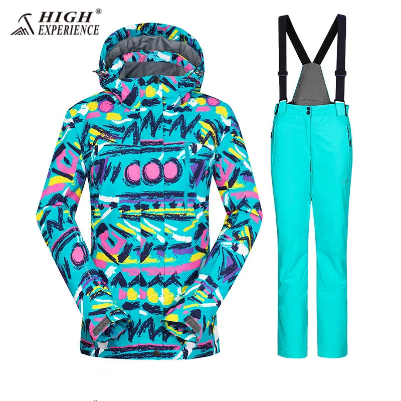 

Winter Suit Ski Jacket Ski Suit Women Winter Jacket Female Snowboard Jacket Skiing Sport Suit Waterproof Snowboarding Snow Suit