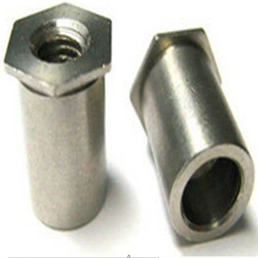 BSOA-M3/3.5M 3/M3.5/M4/M5/M6 самонаклоняющаяся Шестигранная стойка с глухими заклепками