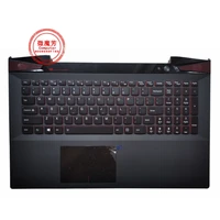 new for lenovo y50 70 y50 80 y50 y50p 70 laptop case c shell with backlit keyboard touchpad left and right button