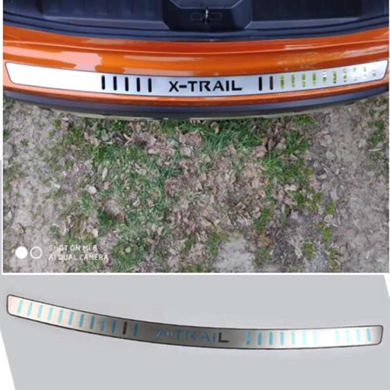 Для 2014-2017 2018 2019 X-Trail X Trail T32 ультратонкий протектор из нержавеющей стали для