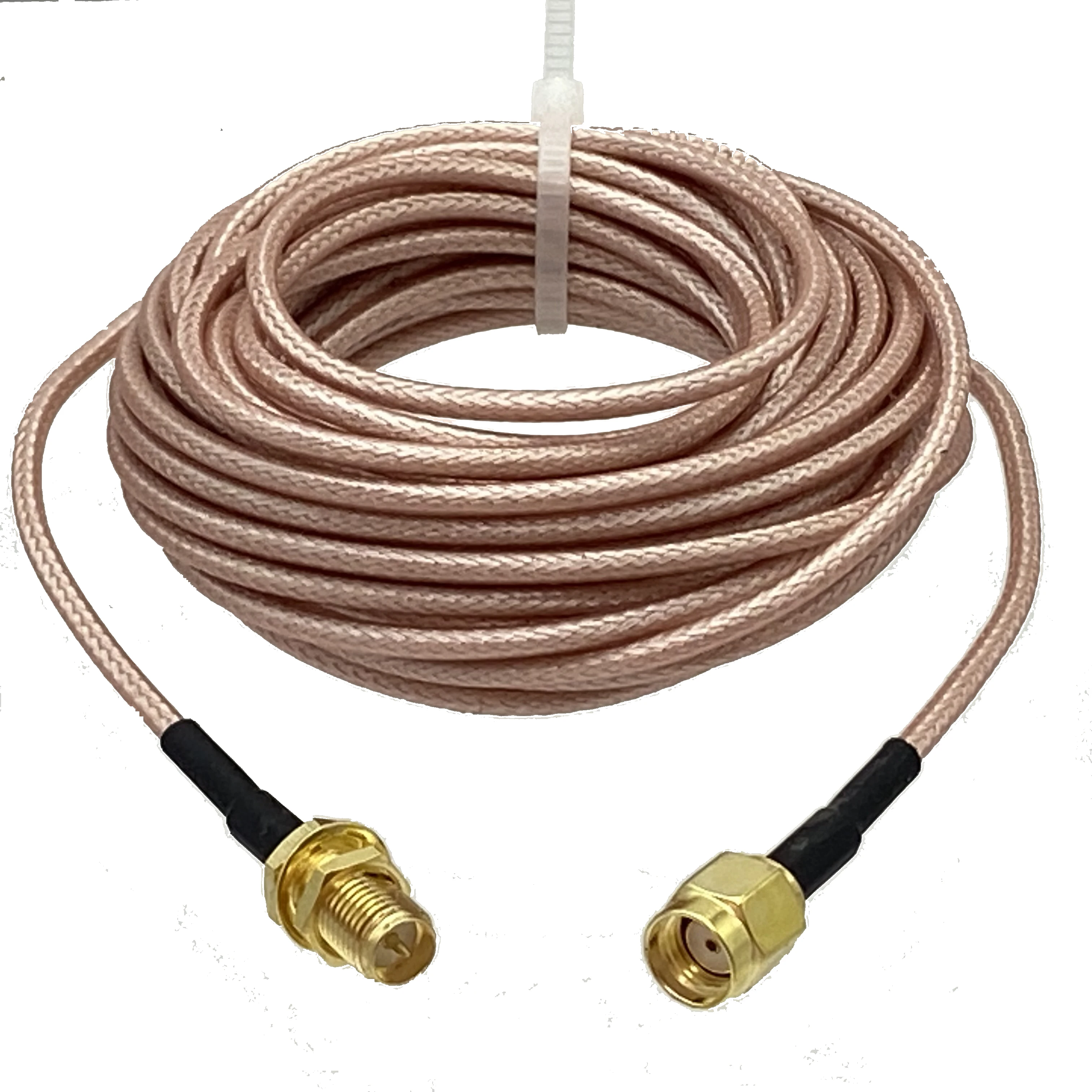 1 шт. RG316 RP-SMA штекер к RP SMA Гнездовой разъем переборка RF коаксиальный гибкий