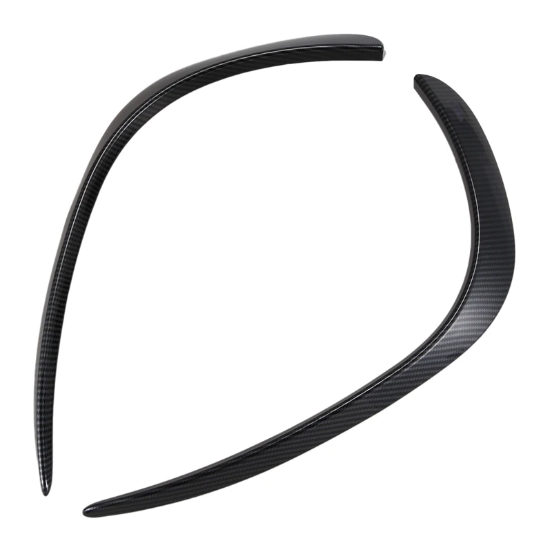 

Front Fog Light Lamp Trim Cover Sticker Front Bumper Fender Grille Slats for Mercedes Benz c Class W205 C43 C63