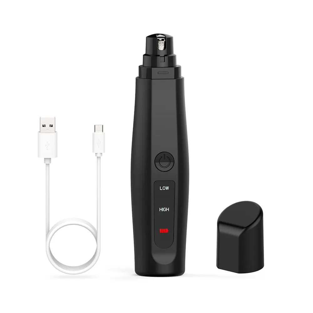 Перезаряжаемая Машинка для ухода за ногтями собак и кошек USB электрическая