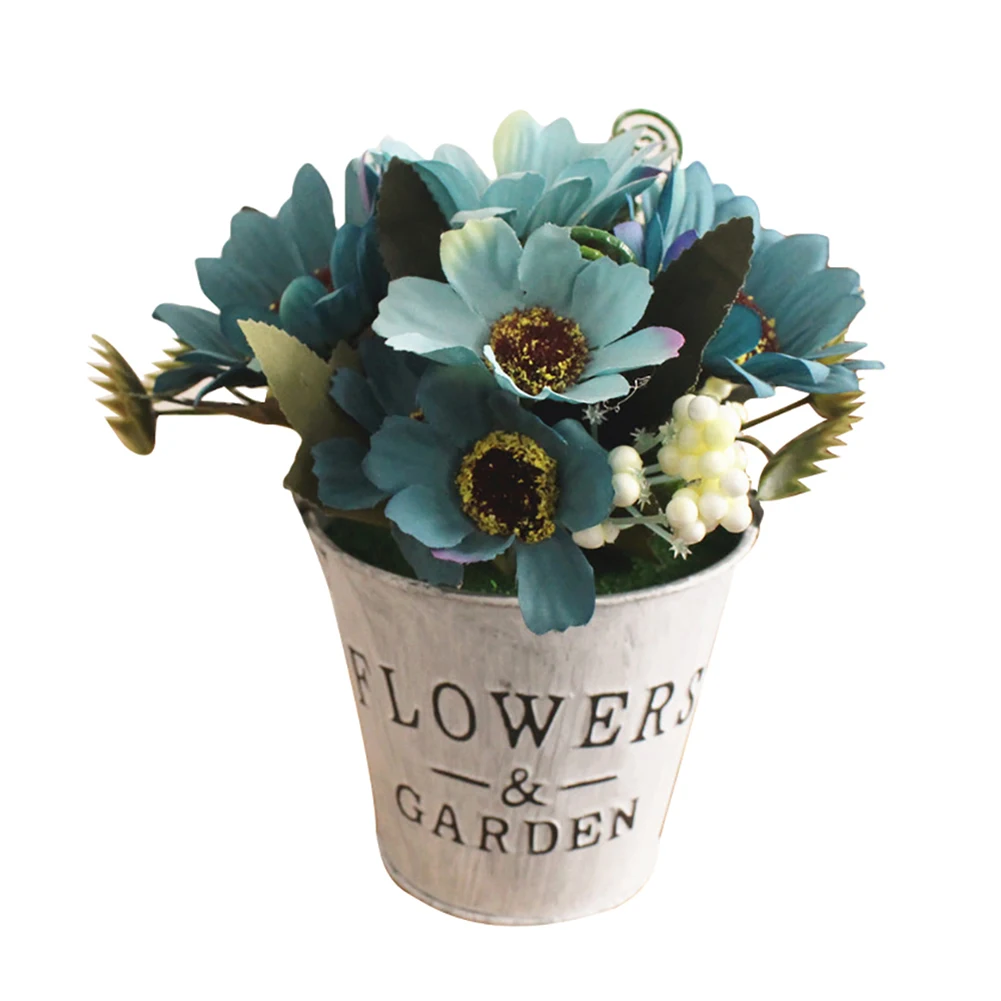 Искусственные Подсолнухи искусственные растения бонсай яркое моделирование