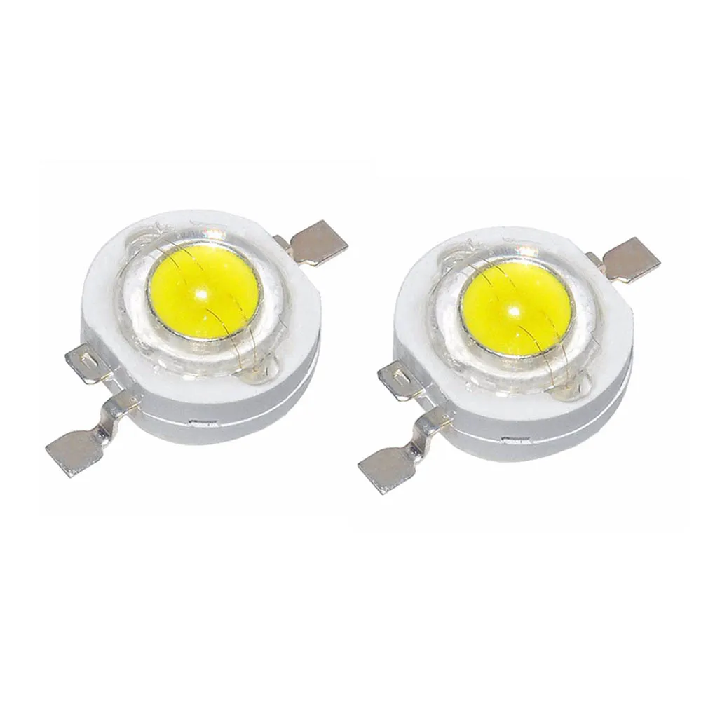 

50pcs 1W 3W FULL Power led LED 3V Light Emitting Diode headlights Power LED For SpotLight DownLight Lamp Bulb LED DIY