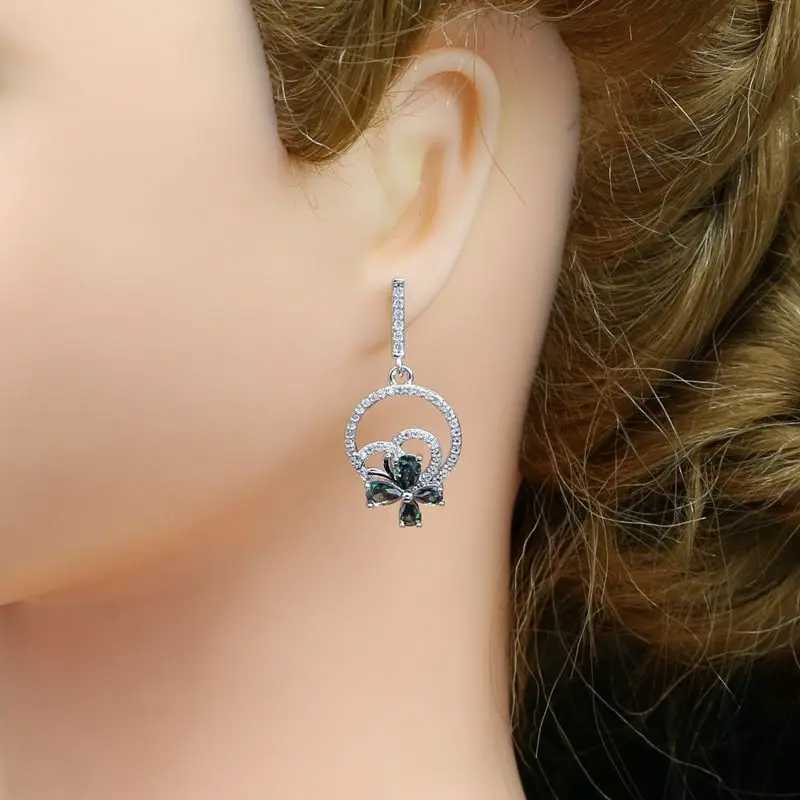 Mystic Радужный кубический цирконий набор ювелирных изделий для женщин