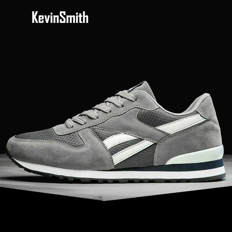 

Мужская повседневная обувь, Новинка осени 2020 светильник кроссовки из искусственной кожи, лоферы на шнуровке, мужская обувь, дышащая женская...