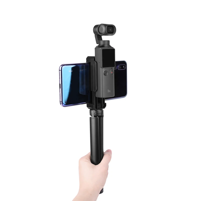 

tripod + Selfie Stick+ phone pocket camera Adapter clip For FIMI PALM camera gimbal Accessories