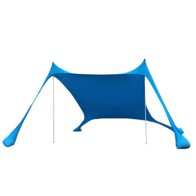 

Outdoor portable beach Lycra sky screen sunscreen outdoor fishing camping by awning