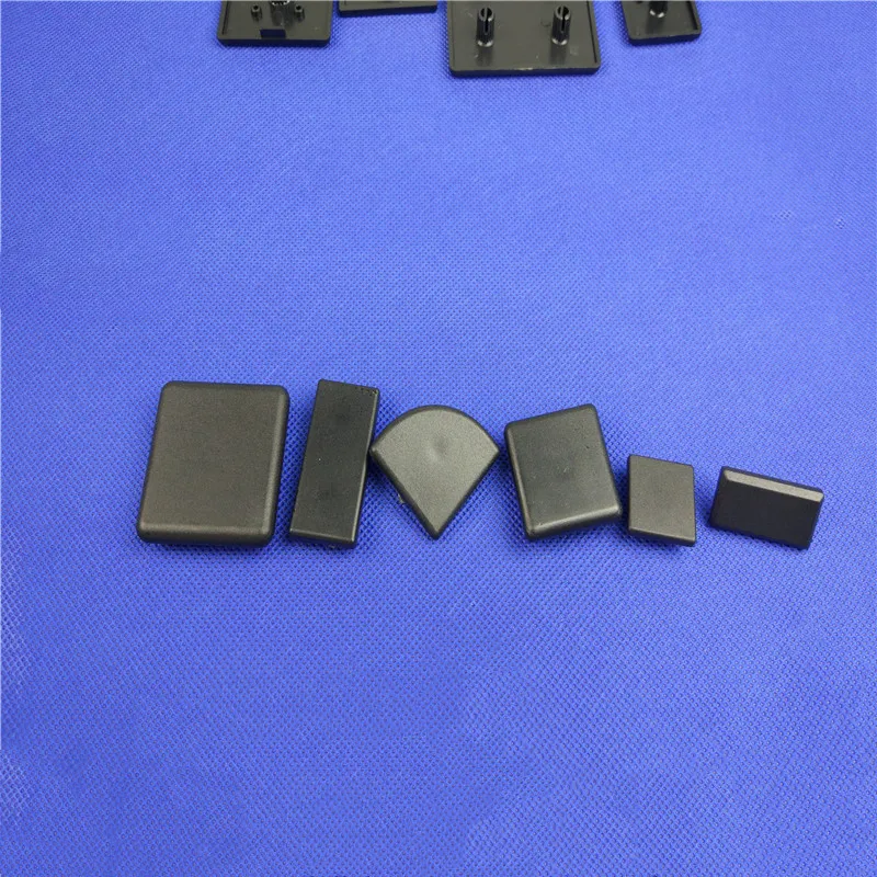 Черная нейлоновая задняя крышка для алюминиевого профиля ЕС 5 шт. детали 3D