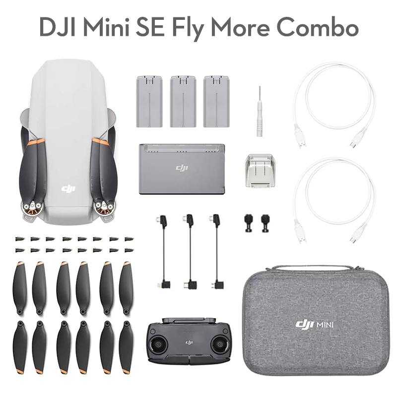 DJI Hot Mini SE Drone FCC Version MT2SS5 3-Axis Gimbal Flight Time 30 минут MR1SS5 Controller 100% оригинальный новый |