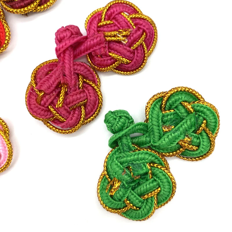 5 пар ручная работа Cheongsam пуговицы узел застежка китайский Tang костюмы сделай сам