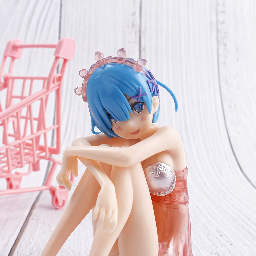 

NEW kawaii gir figure 11.5cm Anime Re:Life In A Different World From Zero Rem Ram Pajamas Figure PVC Action Collection Toys