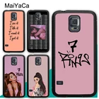 Кольца Ariana Grande 7 для Samsung S21 Ultra S20 FE S10 Plus Note 10 20 A50 A70 A21S A51 A71 A72 A12 A32 A52, чехол