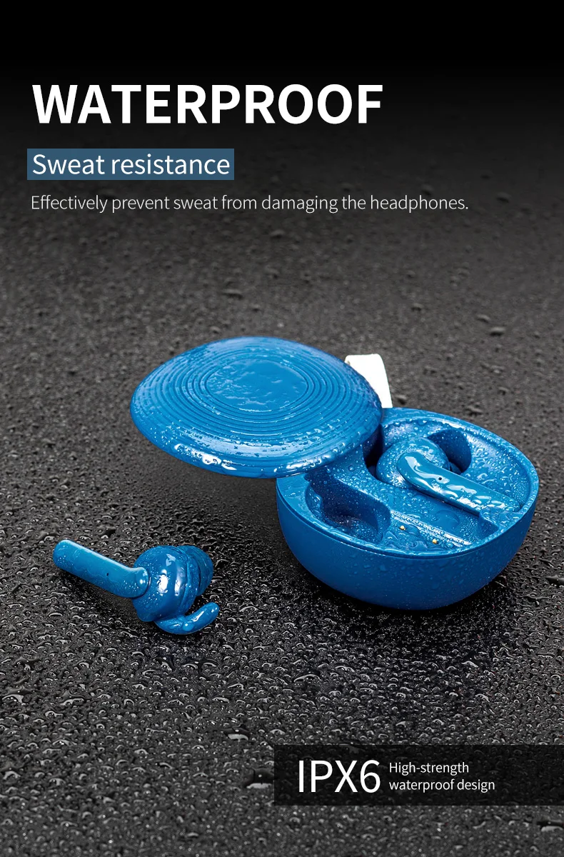 

Bluetooth Headphones Wireless Earphones TWS HIFI Headset Noise Canceling True Wireless Earbuds Music With Mic for Xiaomi Apple