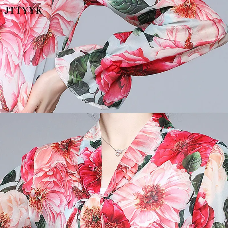 

Women 2 Piece Summer Shorts Sets 2021Suit Casual Chiffon Sexy Print Shirt + Shorts 2-piece Set Chic And Elegant Woman Pants Set