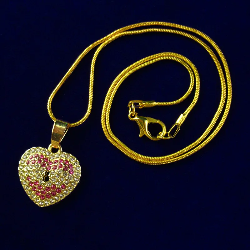 

17x4 мм розовые стразы тибетский золотой в форме сердца улыбающееся лицо открытого дизайна ожерелье 17,5 ", для женщин, сделай сам, Рождественск...