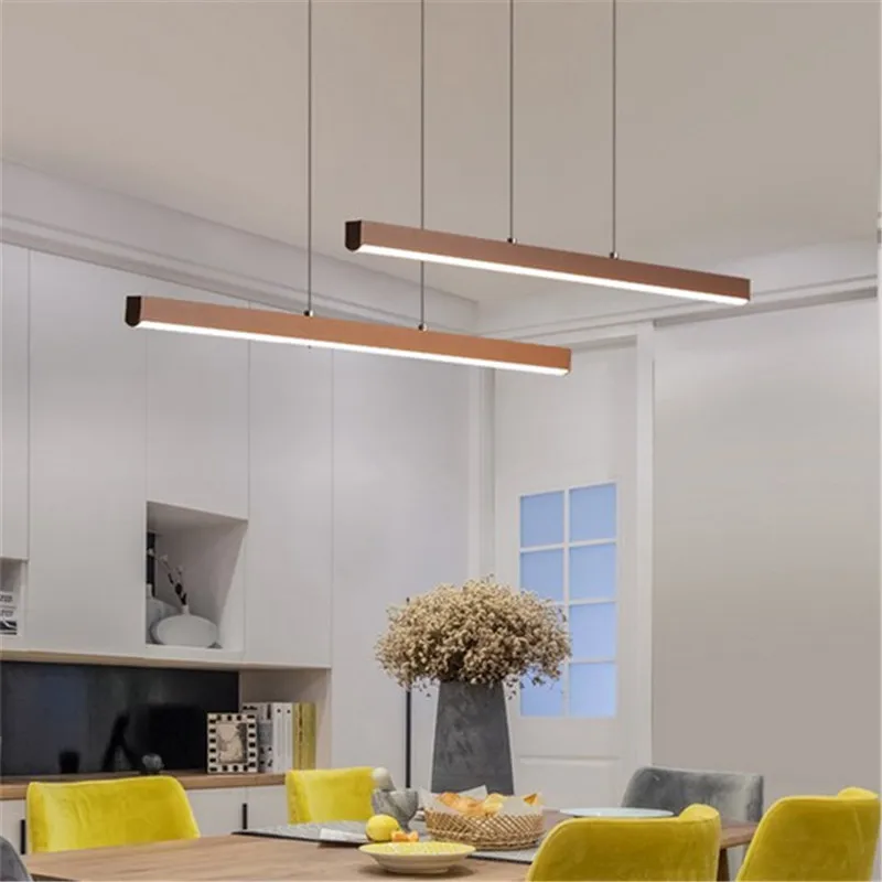 Коричневые готовые акриловые современные подвесные светильники для гостиной