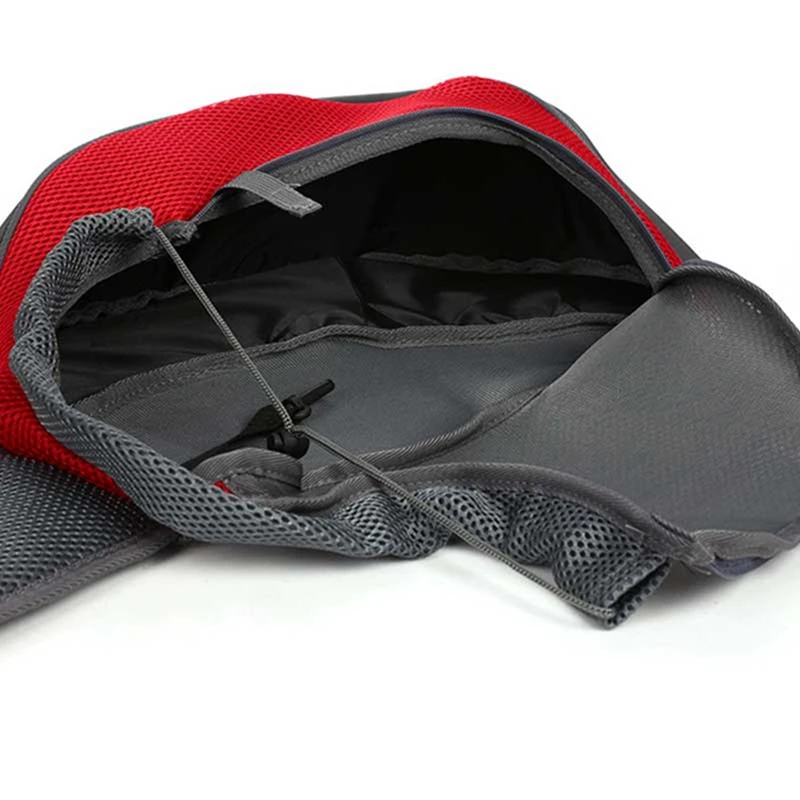 Воздухопроницаемая уличная переноска для собак теплая Сетчатая Сумка из ткани