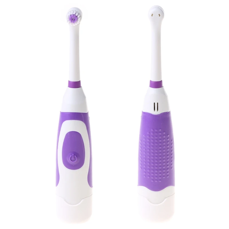 

1 Set Electric Toothbrush With 4 Brush Heads Battery Operated Oral Hygiene