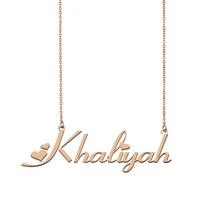 khaliyah name necklace custom name necklace for women girls best friends birthday wedding christmas mother days gift