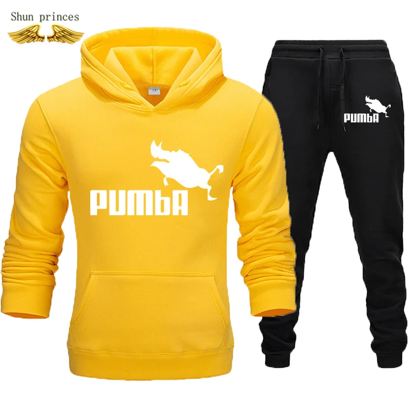 Мужская одежда толстовки спортивные костюмы для мужчин осень/зима + штаны костюм