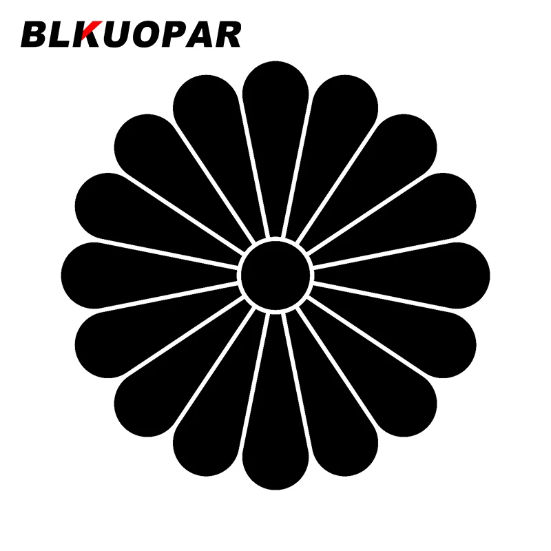 

BLKUOPAR for Japan National Emblem Car Stickers Sunscreen Decals Fashionable Vinyl Material Campervan Waterproof Suitcase Decor